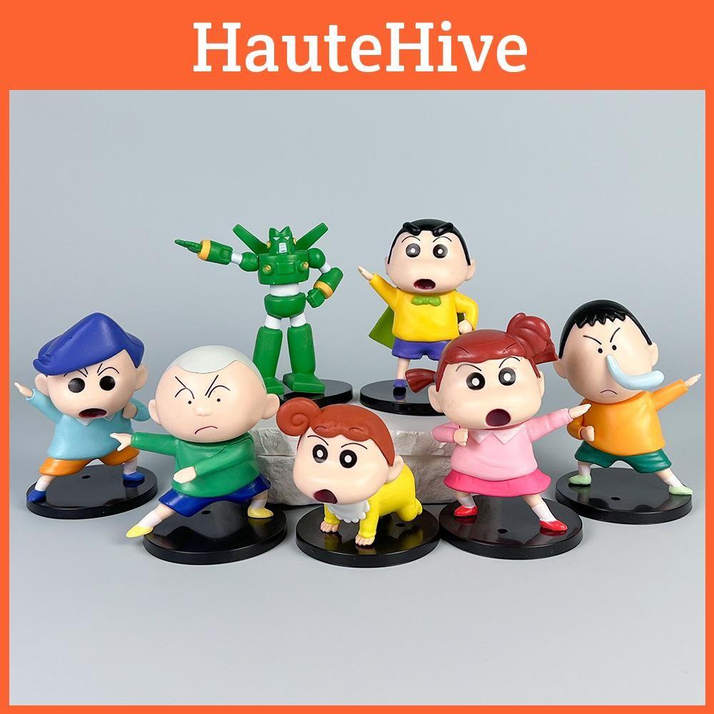 Shin Chan Crayon Pvc Action Figures Model Toys Desktop Decoration Gifts Kids