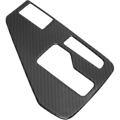 Central Control Gear Shift Panel Trim Cover for Subaru Crosstrek 2024-2025 Gear Shift Control Anti-Scratch Panel Sticker Carbon Fiber Black Half Pack