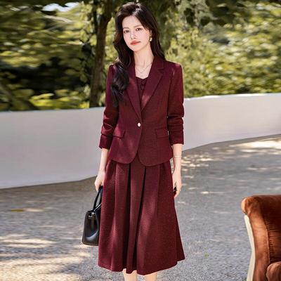 Professionelles Damen-Anzugkleid-Set