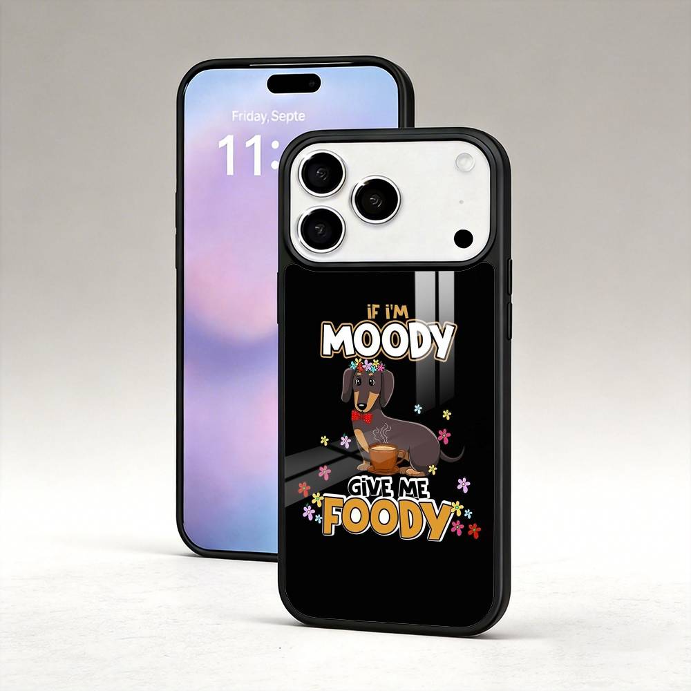 Dachshund Sausage Dog Phone Case Magnetic For iPhone17 16 15 14 13 12 Pro Max For Magsafe Wireless Charging Cover