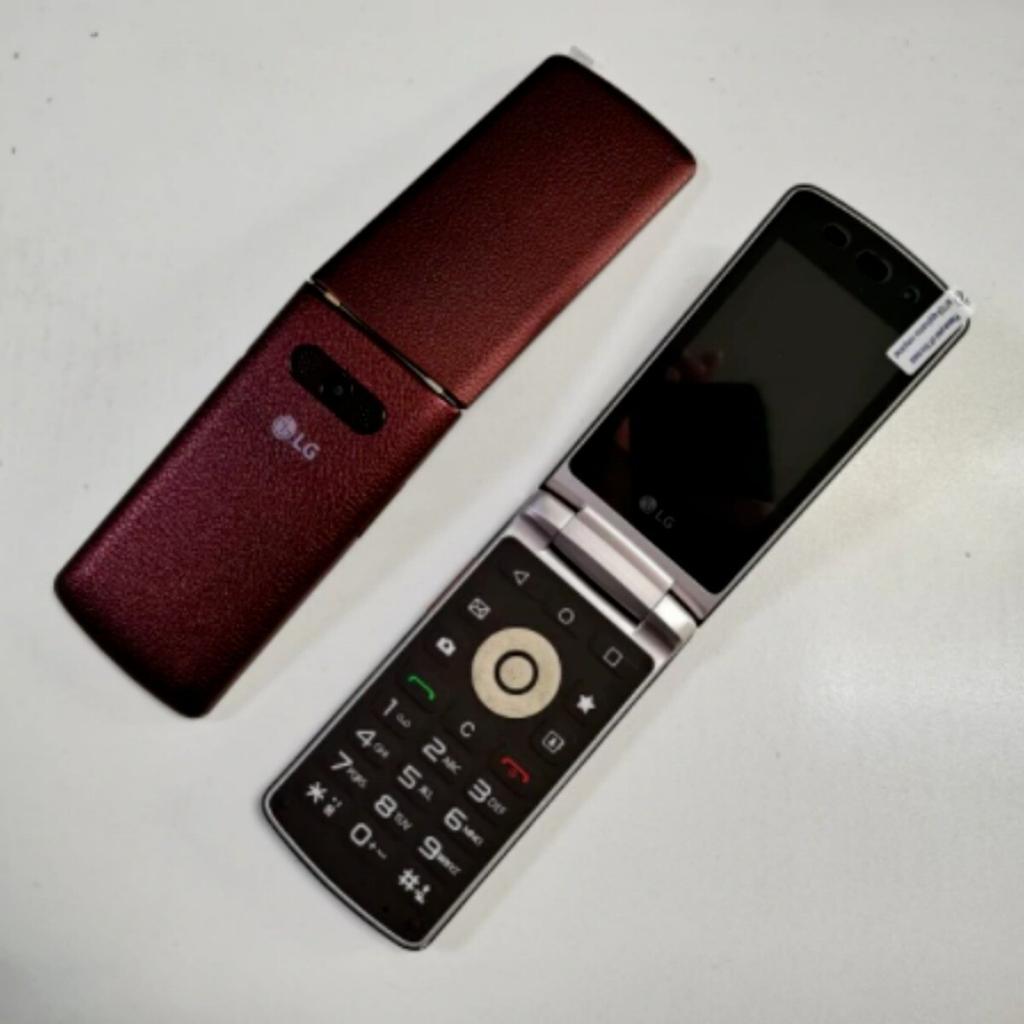 Refurbished LG Wine Smart H410 Original Big Keyboad 4G Flip TouchScreen Unlocked Android Smartphone