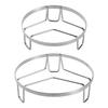Stainless Steel Steamer Rack for Buns and Vegetables - Heat Insulating Tripod Pot and Storage Rack for Kitchen Countertop