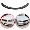 For BMW 3 Series E90 2005-2008 320i 325i MP Style High Quality ABS Car Front Lip Spoiler Body Kit Glossy Black Carbon Fiber Look