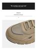 Men's Autumn Breathable Casual Work Shoes: Trendy, Thick-Soled, All-Match Sports Footwear