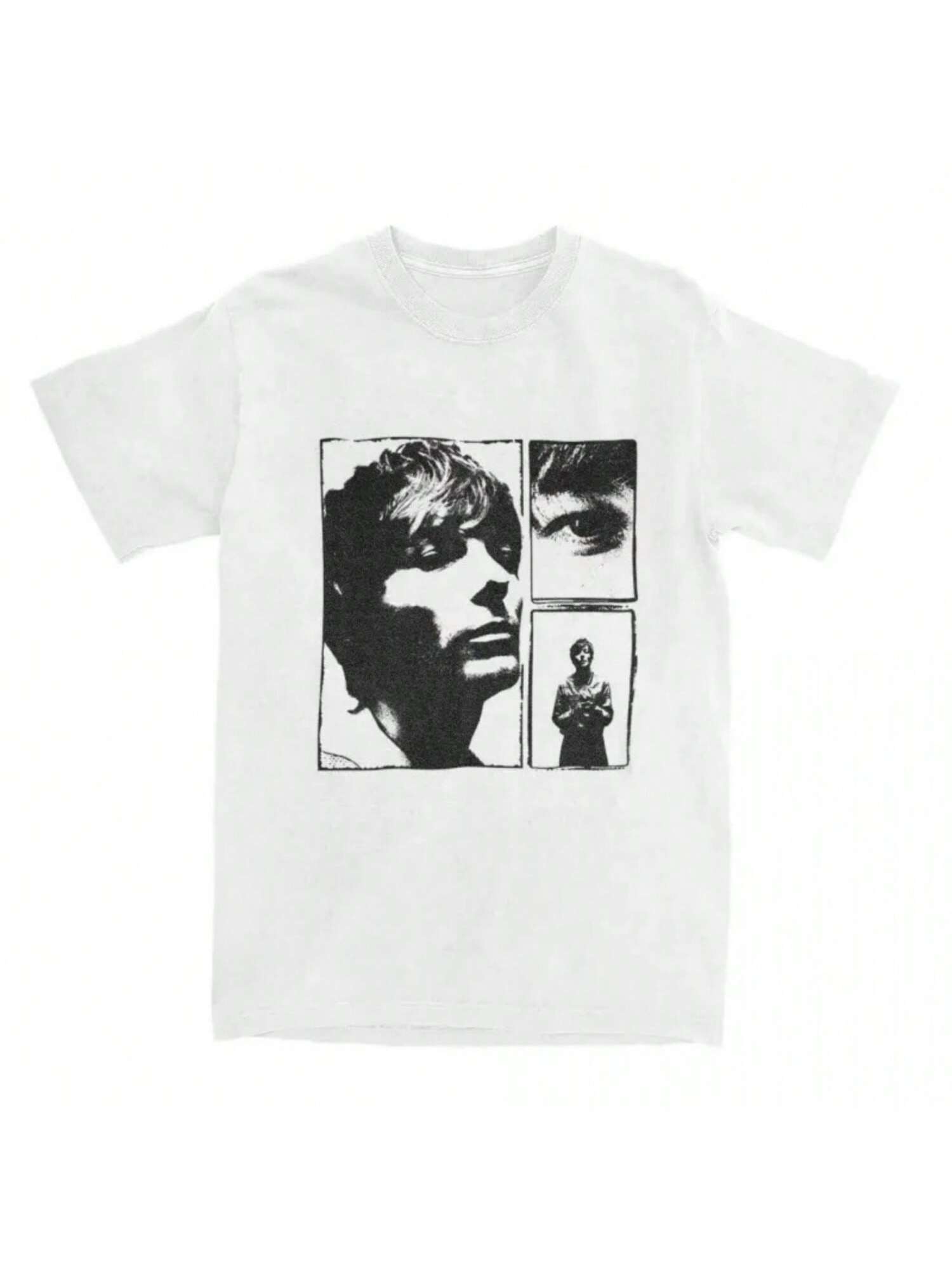 Louis Tomlinsons Features Close Up Women Comfortable T-Shirts Merch Hipster Summer Cotton T-Shirts Pure Cotton Summer Clothes S разноцветный
