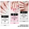 Nail Acrylic Powder Set For Crystal Carved Flower Manicure Acrylic Liquid Powder Kit 4