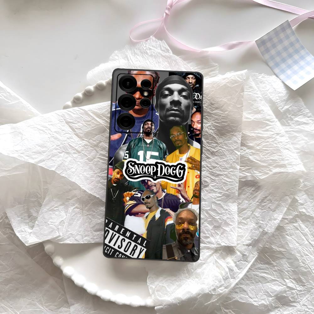 S-Snoop Singer Dogg Phone Case For Samsung S 24 Fe 25 Ultra Plus 20 Lite 21 30 22 23 24 22 Ultra 5G Fundas