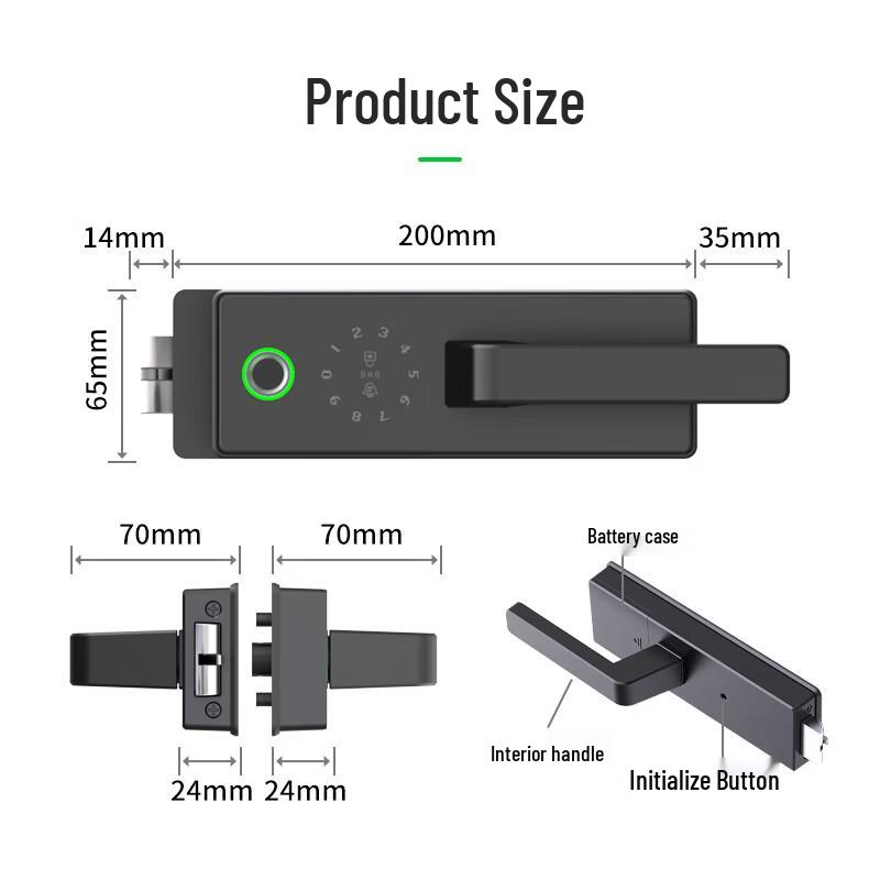 Realand F13 Office Fingerprint Smart Lock