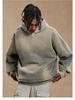 Unisex Trendy High Street Monkey Spray Paint Loose Hoodie – Autumn/Winter Plus Velvet Pullover