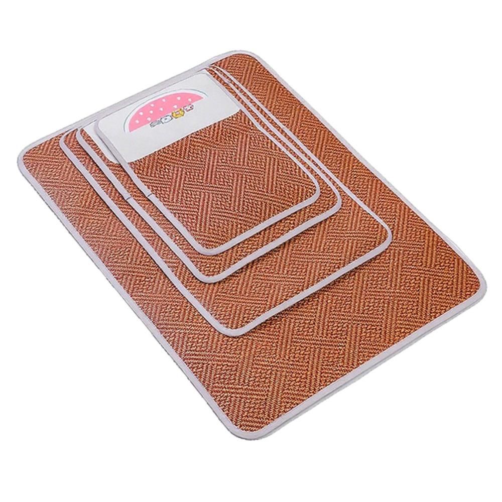 Comfortable Breathable Pet Cooling Mat Keep Cooling Washable Cat Sleeping Pad Portable Watermelon Pattern Ice Vine Mat Summer S