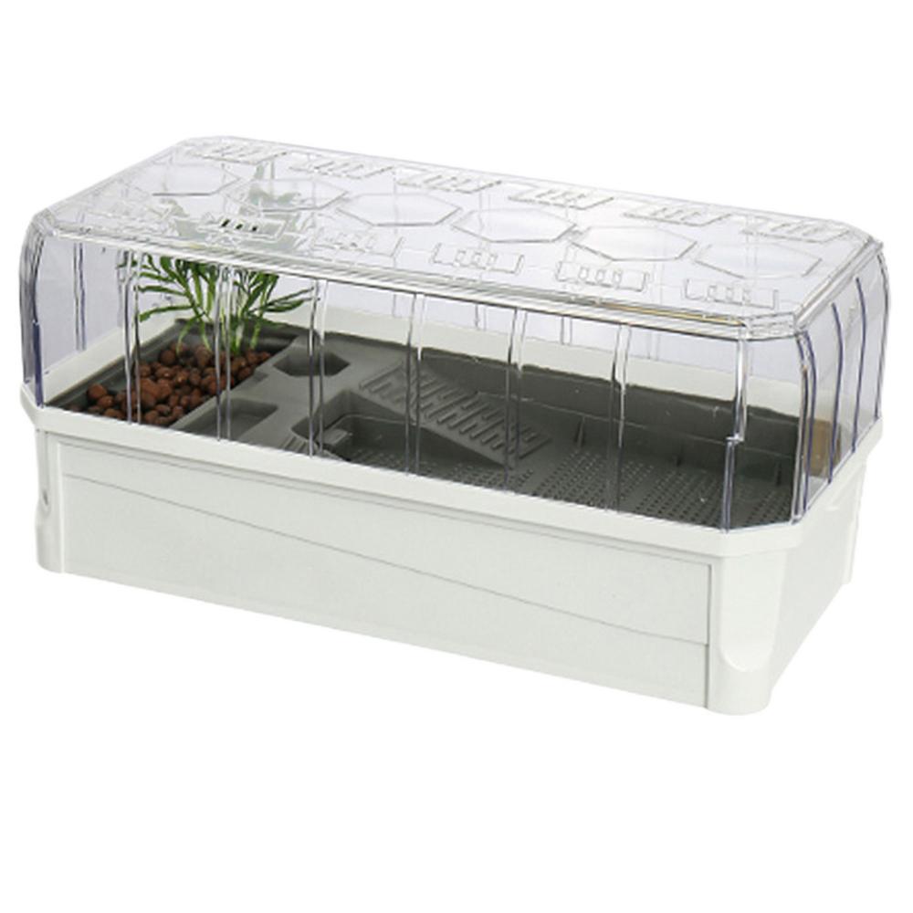 Turtle Tank Multi-purpose Aquatic Pet Turtle Aquarium for Red-eared Slider Pet Turtle Breeding Does Not Include Filter and Light