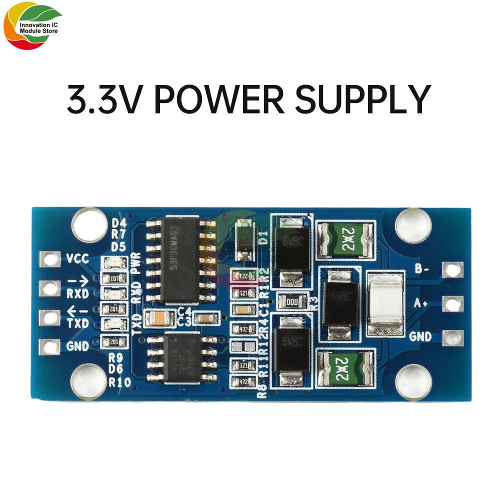 FOR MCU ARM FPGA Arduino Auto Flow Control TTL To RS485 Conversion Module Level Conversion DC 3.3V 5V TTL Serial Port RS485
