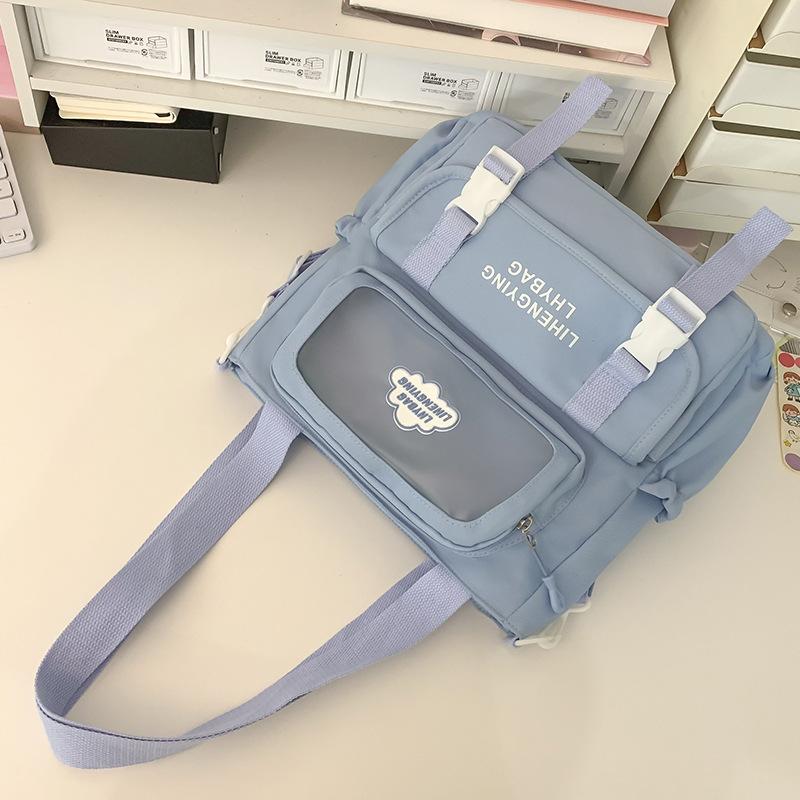 School Bag Children, Primary School Students, Girls, Junior High School Students, College Students, Large-capacity Two-piece Backpack,