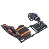 Racing Wheel Stand, Heavy-Duty Simulator Cockpit Steering Stand with Dual-Rail Dual-Arm, Fit Logitech G25,G27,G29,G920,G923, Thrustmaster T300RS,TX