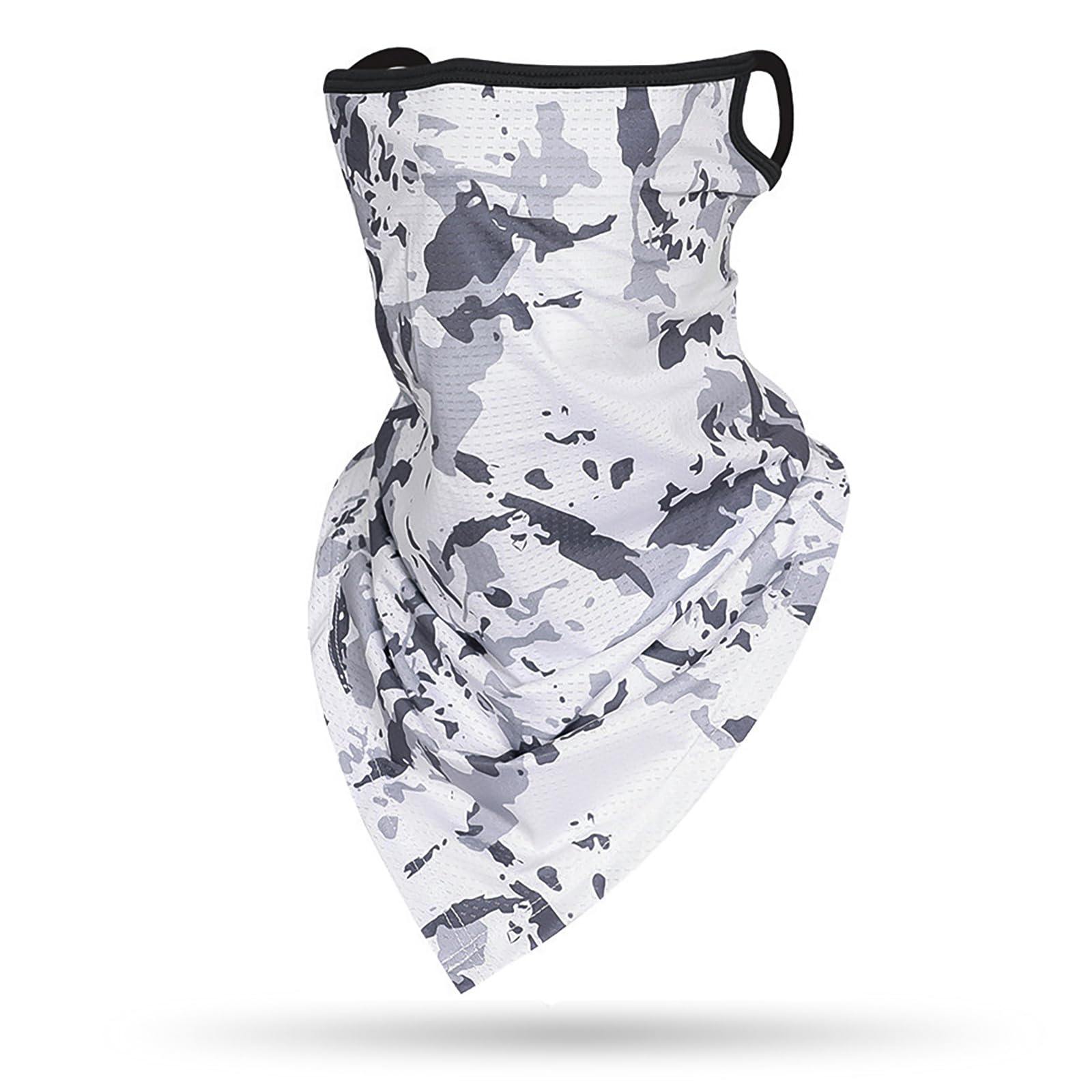 DALO Face Cover, Absorbent, Quick Drying, UV Protection, Cool, Ear Hook, Face ,