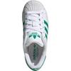 adidas Superstar 2 J White Court Green Kids Sneakers Cloud-White JH7897