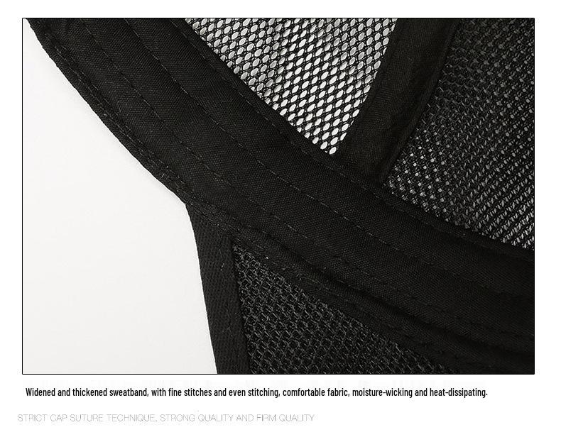 Unisex Summer Mesh Baseball Cap - Breathable, Sun Protection for Outdoor Sports
