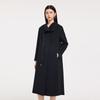 FivePlus Women's Double-Breasted Wool Blend Coat