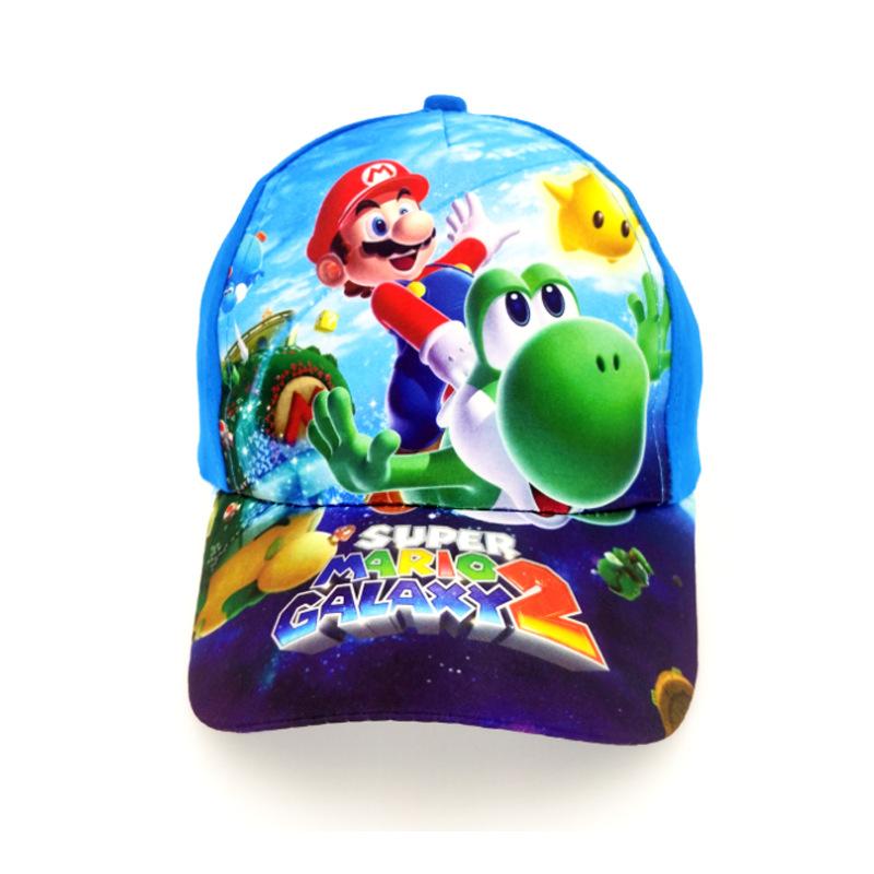 16 hues Super Marios Bros Animation Design Headwear Luigi Embroidery Animation Figure Peripherals Baseball Cap Shade Sun Protection kids Presents