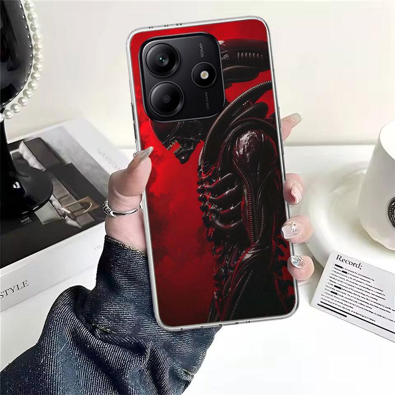 Coole A-Alien X-Xenomorph Weiche Handyhülle Für Xiaomi Redmi Note 15 14 14S 13 12 Pro Plus 12S 11 11S 11E 10 10S 11T 5G Fundas Coqu