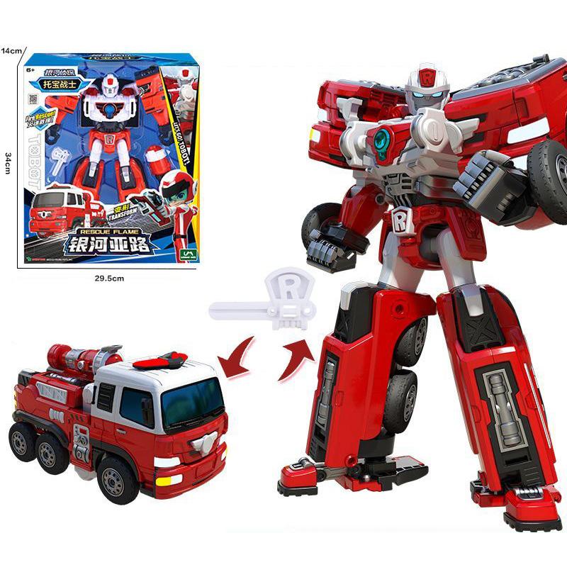Galaxy Detectives Tobot Transformation Robot To Car Toy Korea Cartoon Brothers Anime Tobot Deformation Car Airplane Toys