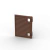 MOC 10PCS 60800 With Hinges Compatible Brick Shutter Window 1x2x3 Classical Adaptive Building Block Toys Boys Special Gifts