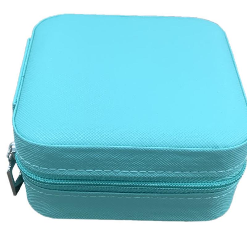 Einfache Schmuck Aufbewahrungsbox Ohrringe Ohrringe Halskette Ring Reise Schmuck Box Schmuck Tragbare Schmuck Box