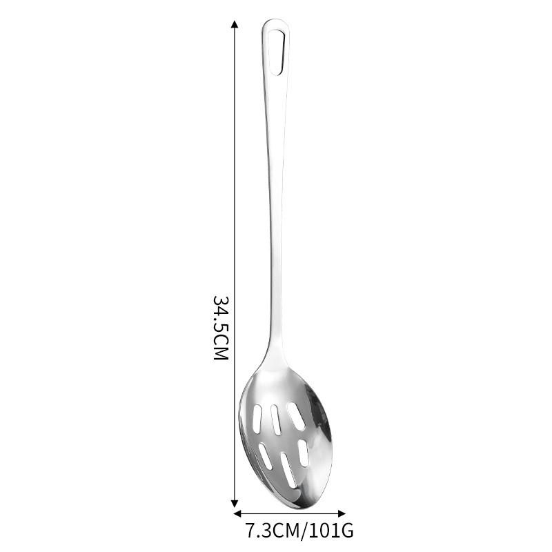 Stainless Steel Cooking Spatula And Soup Ladle With Hightemperature Resistance For Kitchen Use