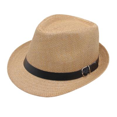 Trilby Cilinder Hoed Riem Accessoires Gentleman's Pak Met Jazz Hoed Elegante Britse Panama Hoed