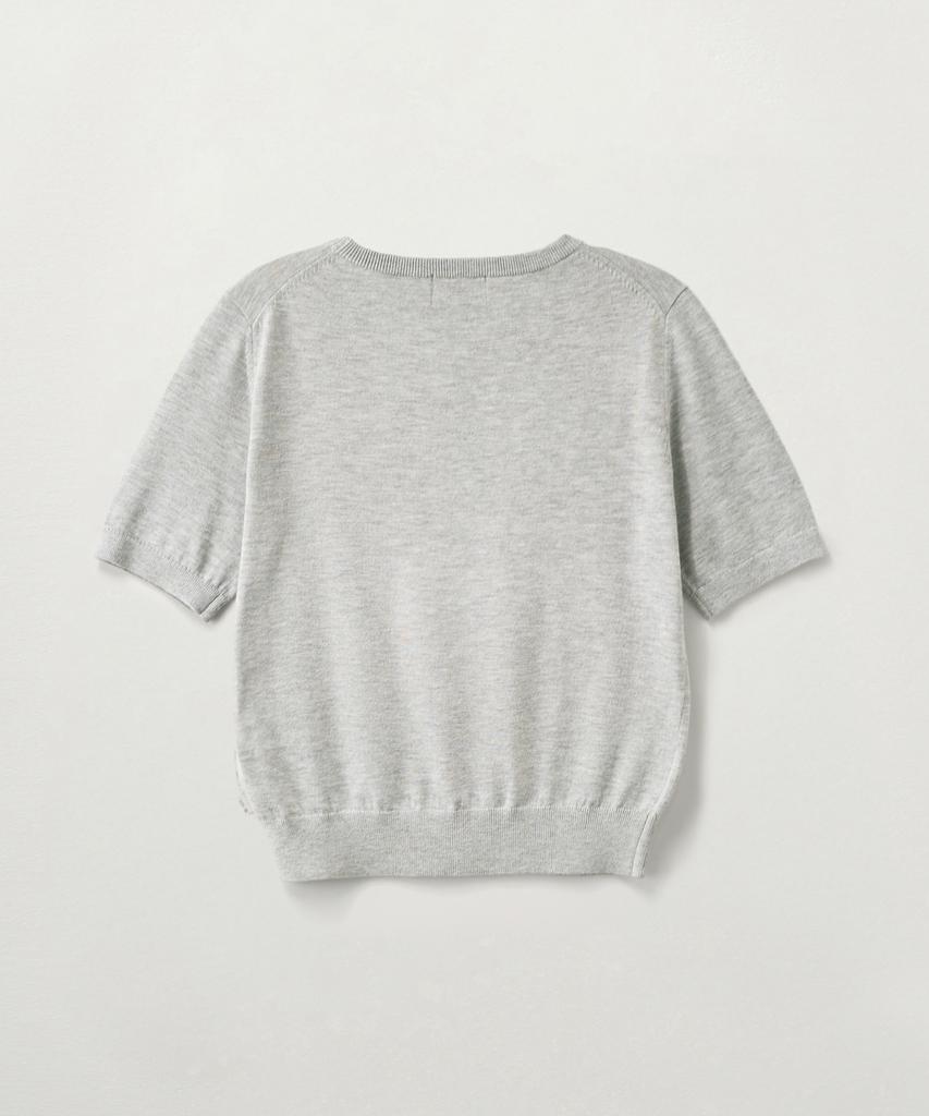 Seteo (W) Lauren Fine Half Knit Melange Gray