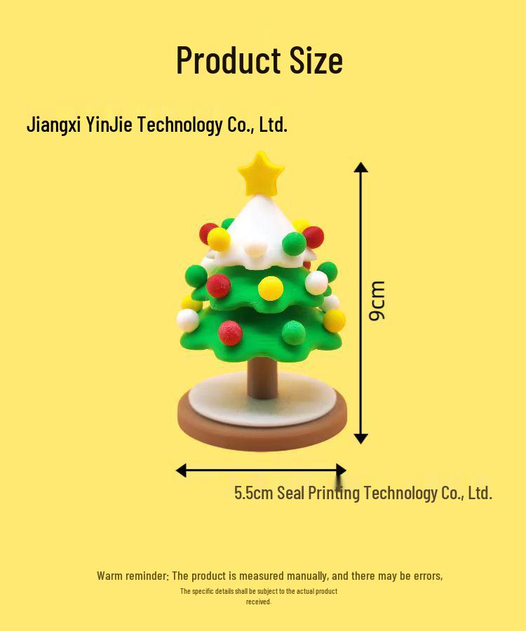Spinning Dancing Christmas Tree Desktop Ornament: A Fun Holiday Decompression Gift