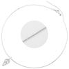 Copper Zirconium Ghost Grimace Pendant Necklace Personality Hip Halloween Skull Necklace Vl686