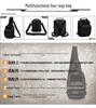Outdoor Tactical Multifunctional Small Chest Bag - Single Shoulder Crossbody Bag with Oxford Cloth Expansion for Tools and Lures