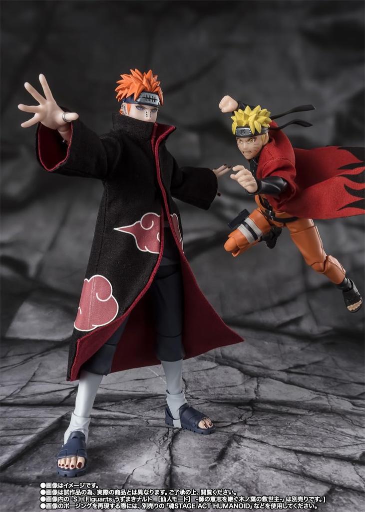 Pain Tendou O Olho da Reencarnação que Une os Seis Caminhos Tamashii Nations NARUTO Shippuden Bandai Spirits Figura de Ação S.H.Figuarts - - - -