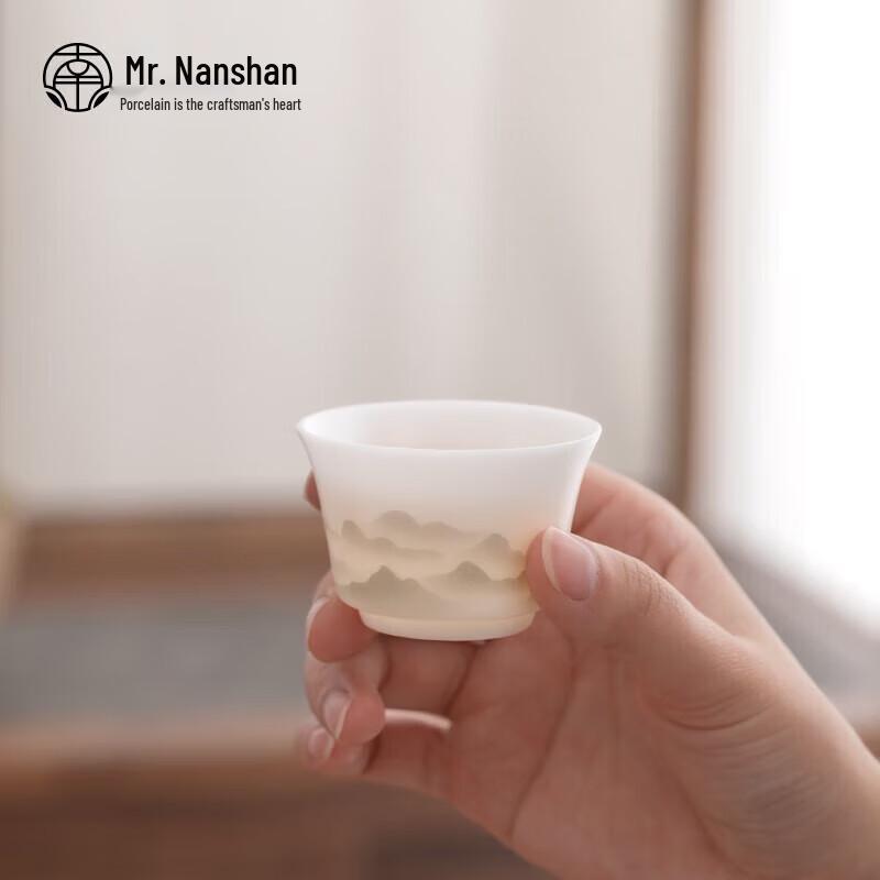 Nanshan Ink Landscape Ceramic Travel Tea Set