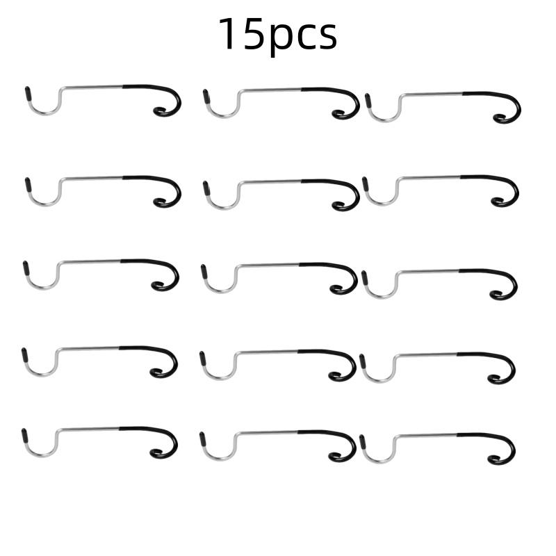 Camping Light Pole Hook Stainless Steel Tent Pole Lamp Hook Multifunctional Outdoor Camping Light Stand Hook Camping Equipment