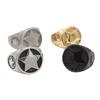 2026 Jewelry, European and American Personalized Retro Five-star Men's Jewelry Accessories Ring