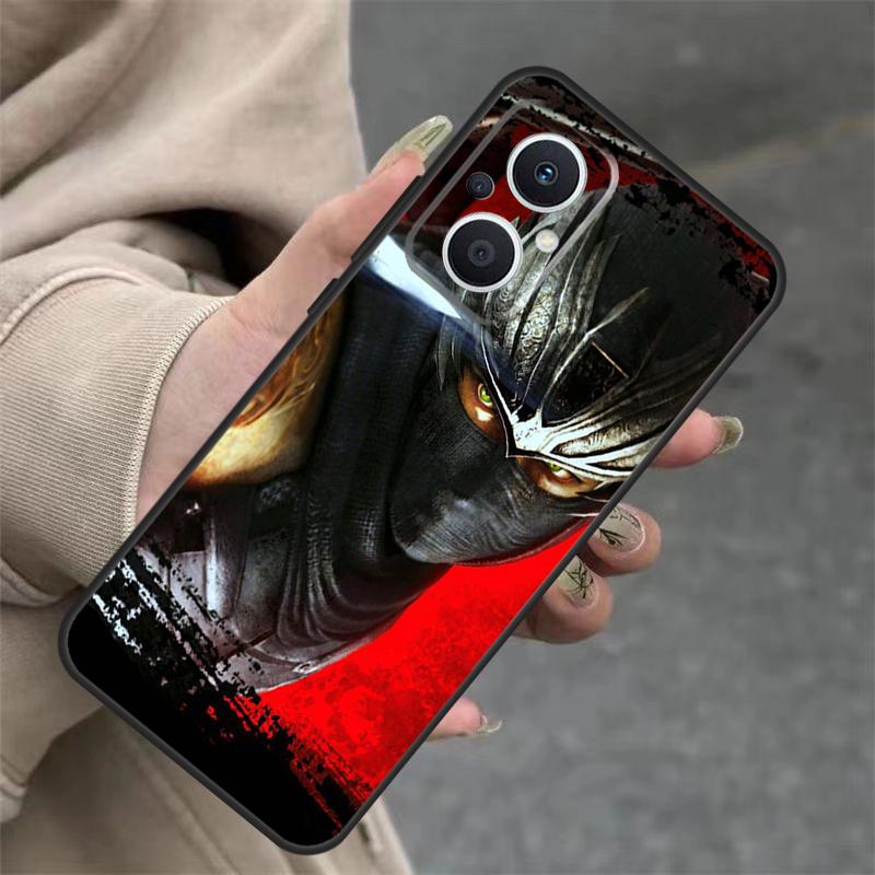 Japan The Samurai Ninja Case For OPPO Reno 7 8 Lite 10 11 12 13 14 Pro 8T 12F 13F 14F OPPO Find X8 X6 X9 Pro Cover