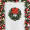 Luminous Christmas Wreath With Light Christmas Hanging Decoration Xmas Garland  Shopping Mall