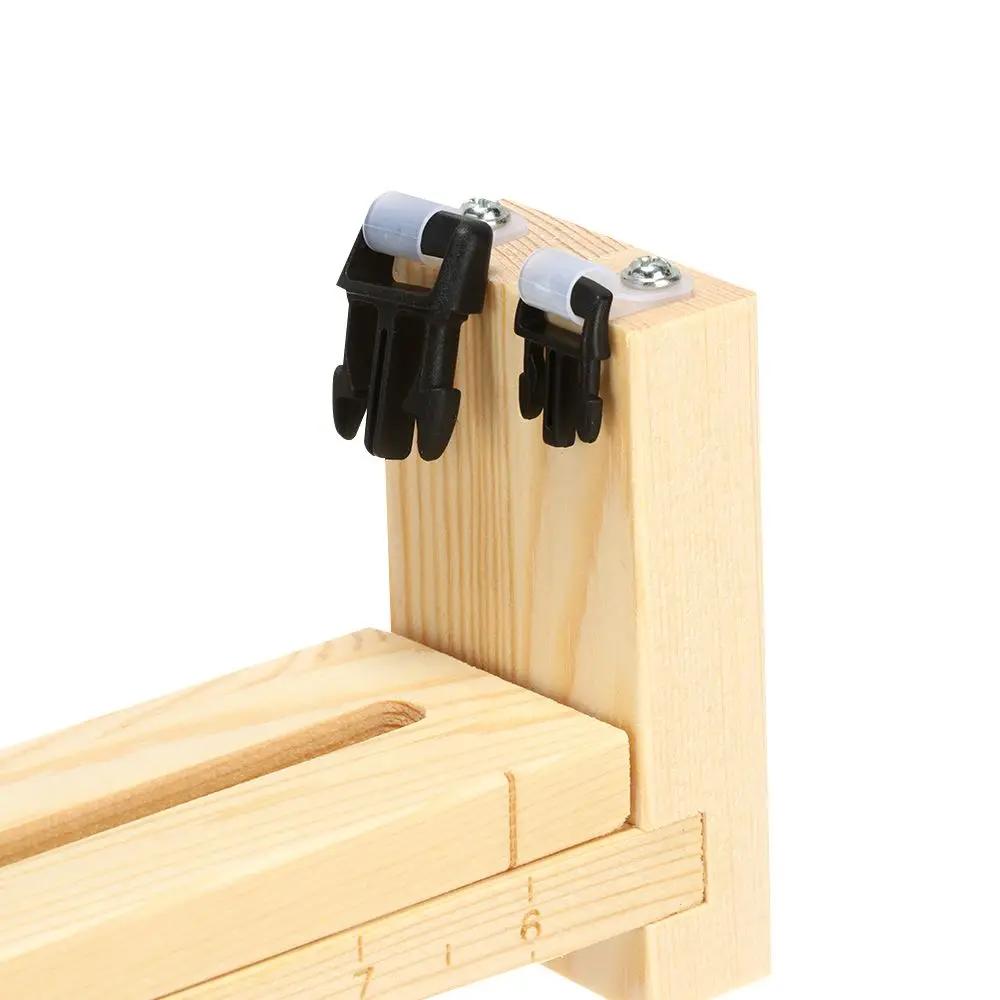 Quality Wristband Maker Wood Material Bracelet Knitting Tool Wristband Knitting Tool Jig Bracelet Maker Wood Paracord Making