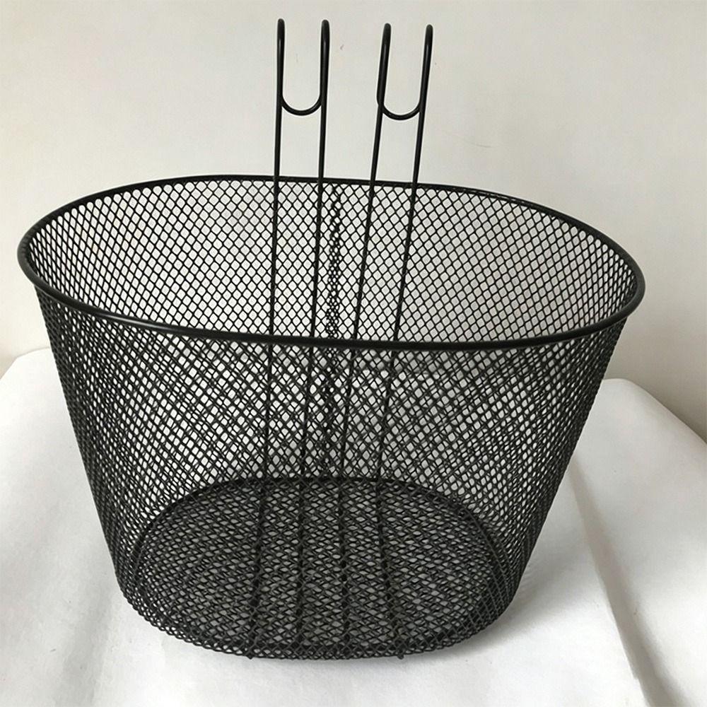 28*23*23cm Bike Front Basket Black E-Scooter E-bike Basket New Vegetable Basket