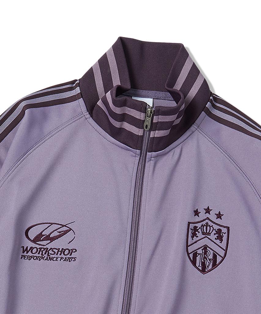 Travel Jersey Track Jacket Purple