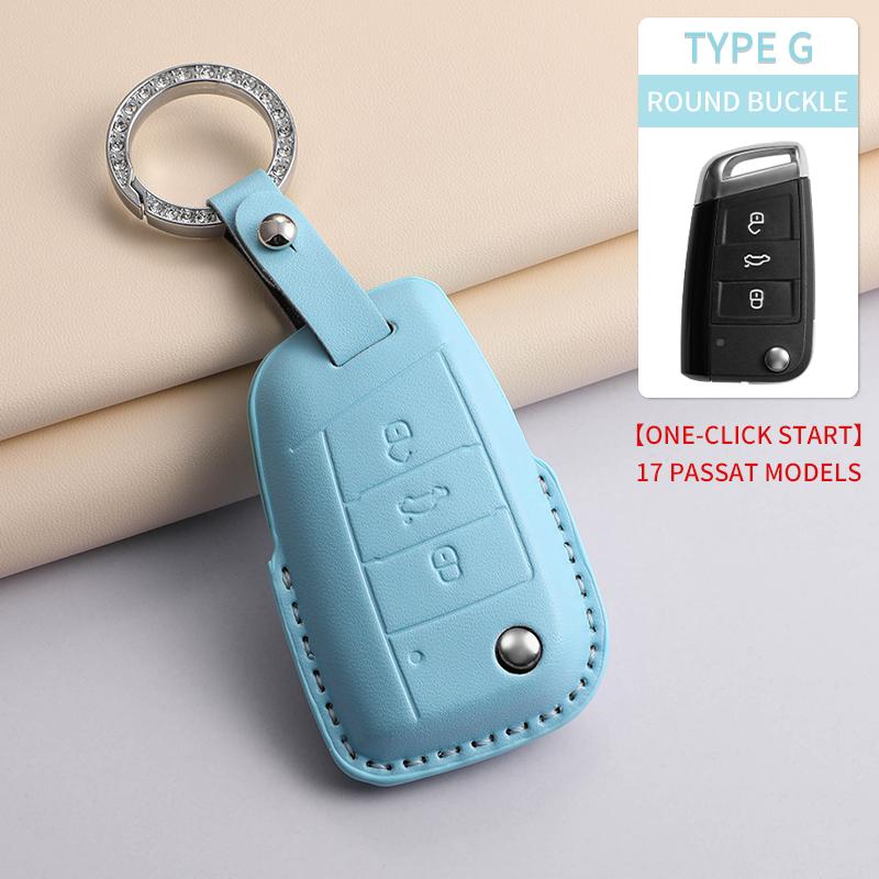 

For VW Volkswagen TiguanL PHEV Tacqua T-Cross Touareg X Car Remote Key Case Car Shell Key Anti-Scratch Cover Garnish Accessories