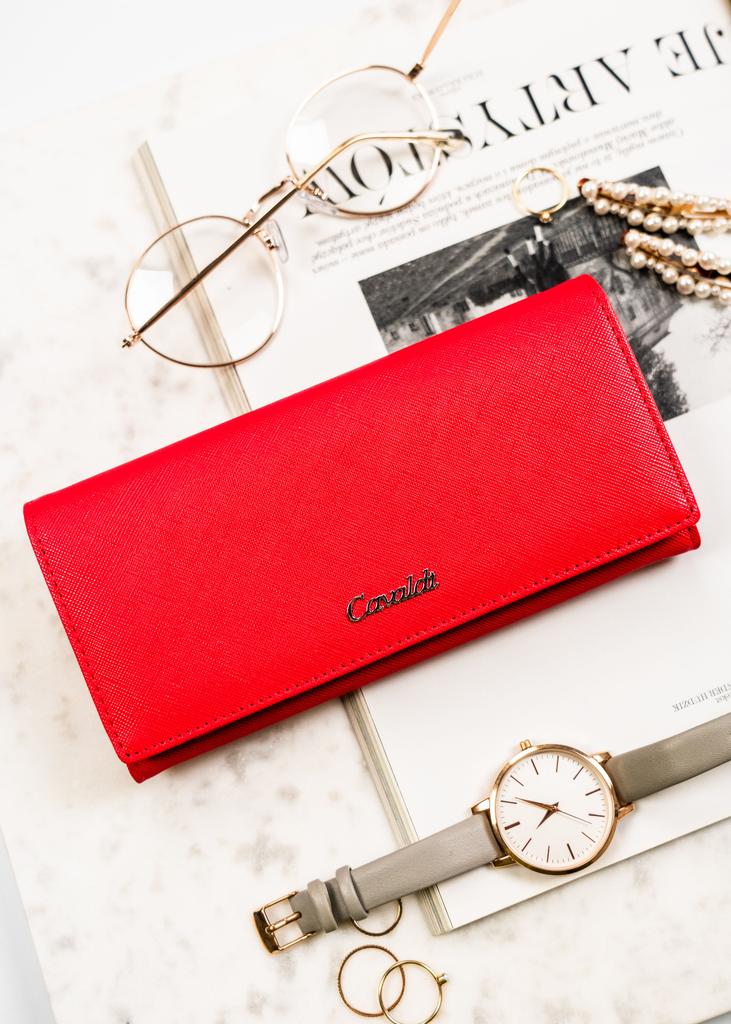 Women's PU wallet GD22-SFK-7526 Red