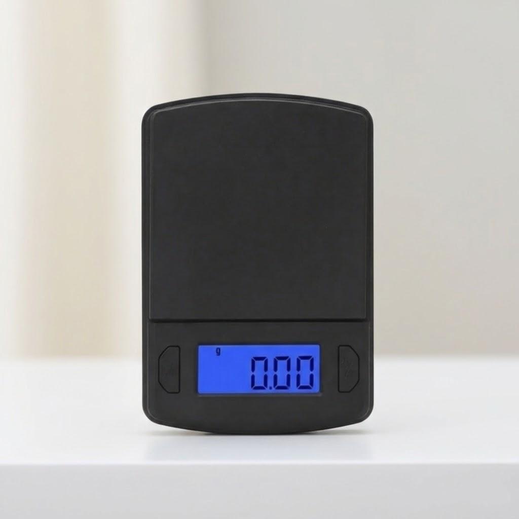 

High Precision 500g 0.01g Digital Kitchen Scale Portable Electronic Jewelry Weight Balance Scale Carat Scale чорний