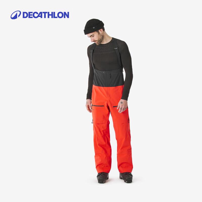 

Decathlon Men s Winter Waterproof Freeride Ski Bib Pants XL