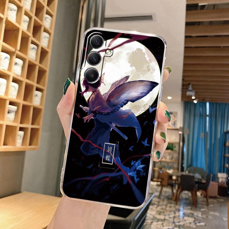 Cool Anime Soft Clear Silicone Case For Xiaomi Redmi Note 13 14T 15 Samsung A55 A35 S24 FE S25 iPhone Huawei Honor Camera Protective Shockproof Cover