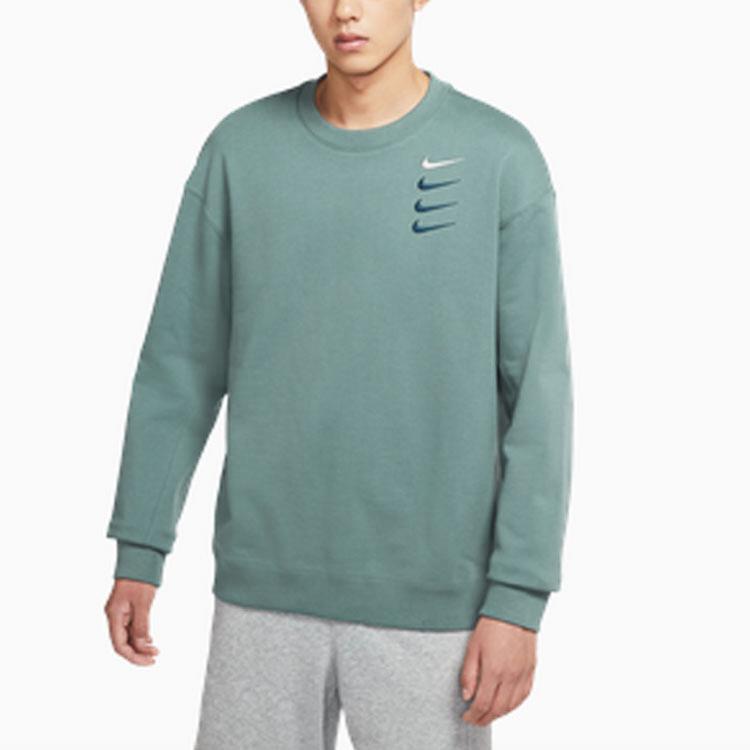 New Nike Sweatshirts Men Halberd Leaf Green DB9408-387