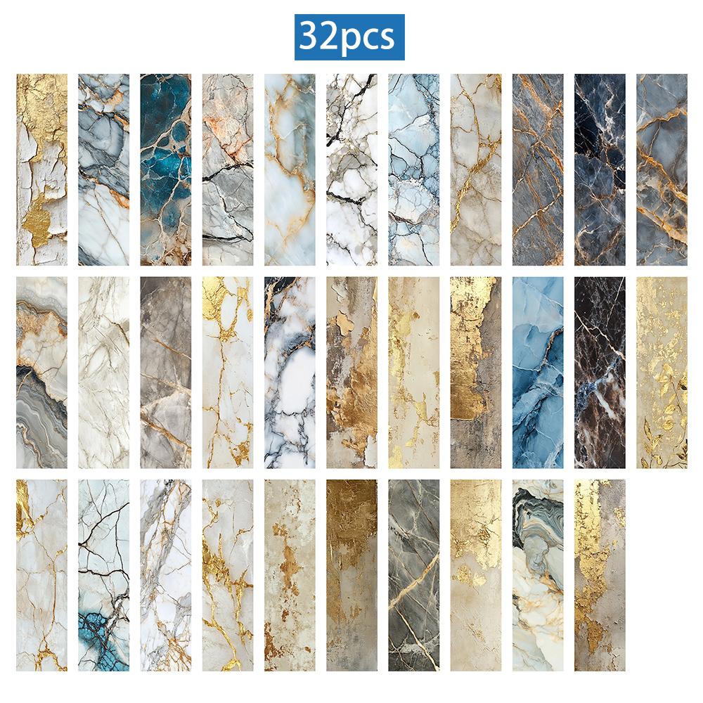 

32pcs, marble-patterned bookmarks, perfect for teachers, readers and book lovers, perfect for gifts, parties and birthdays