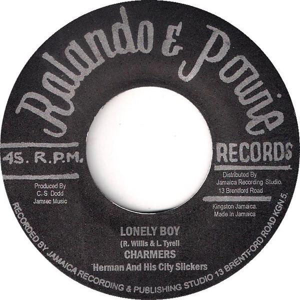 

7inch Record CHARMERS, HERSANG & HIS CITY SLICKE - Lonely Boy / Can The Poor Survive NONE Rolando & Powie 2013 Jamaica Reggae, Ska & Dub Used